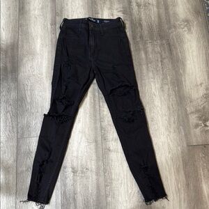 Hollister Black Denim Jeans